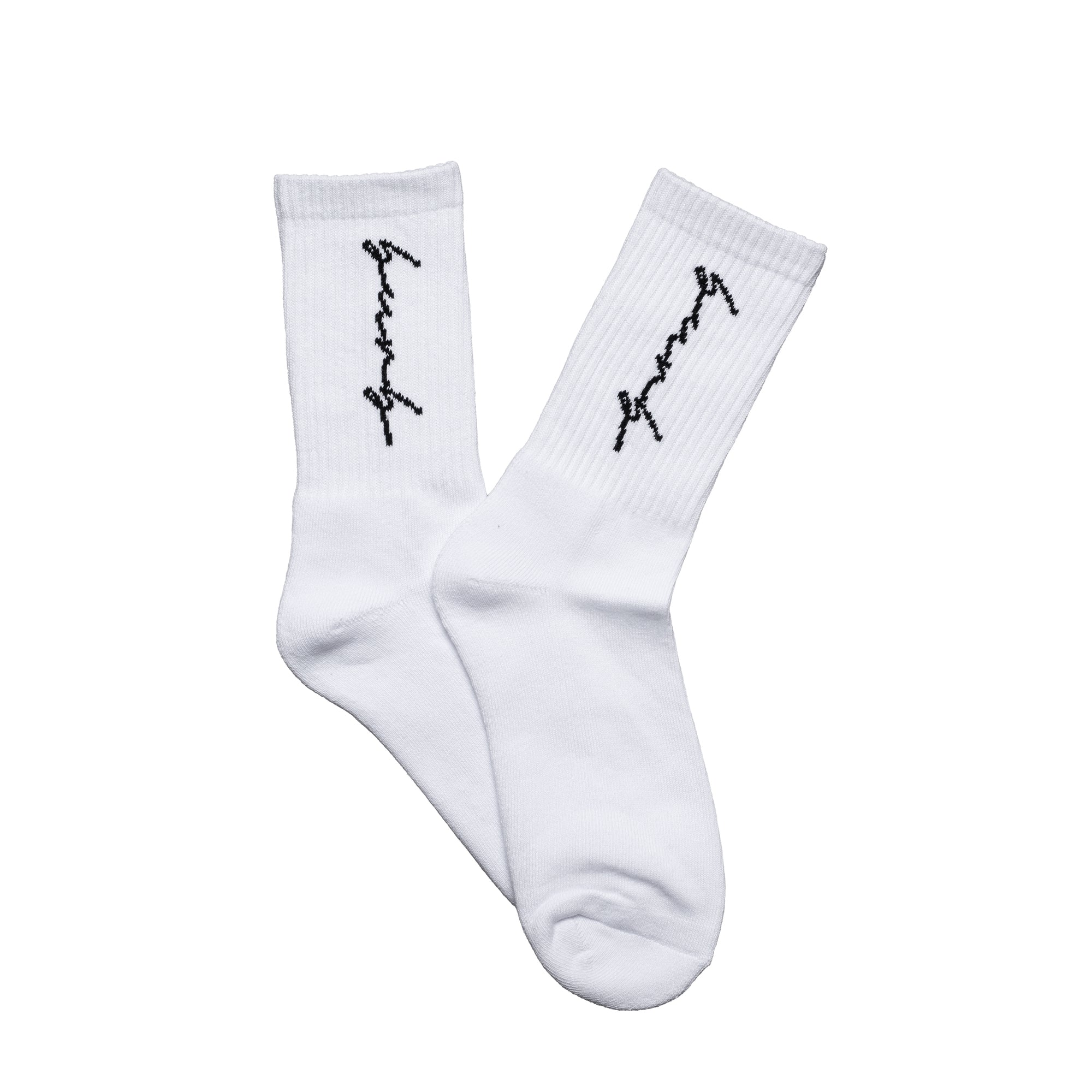 Signature Socks - White
