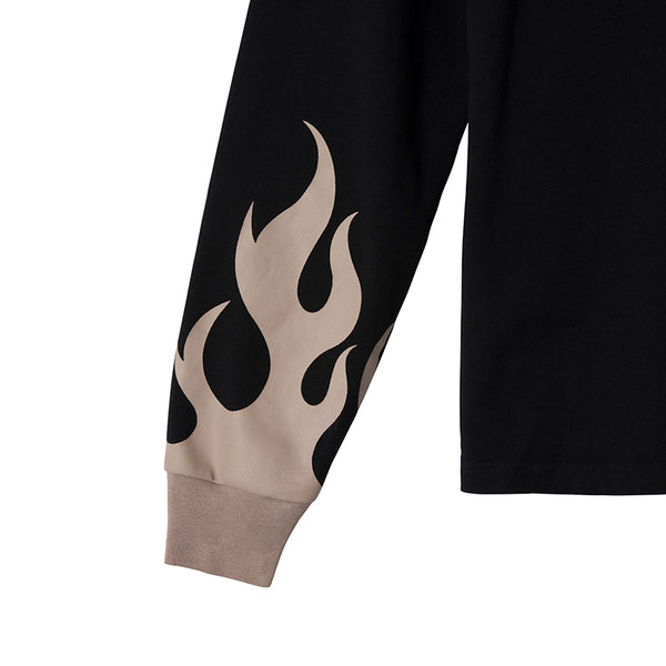 Only Fire Hoodie - Black | Only Fire Collection - Burb