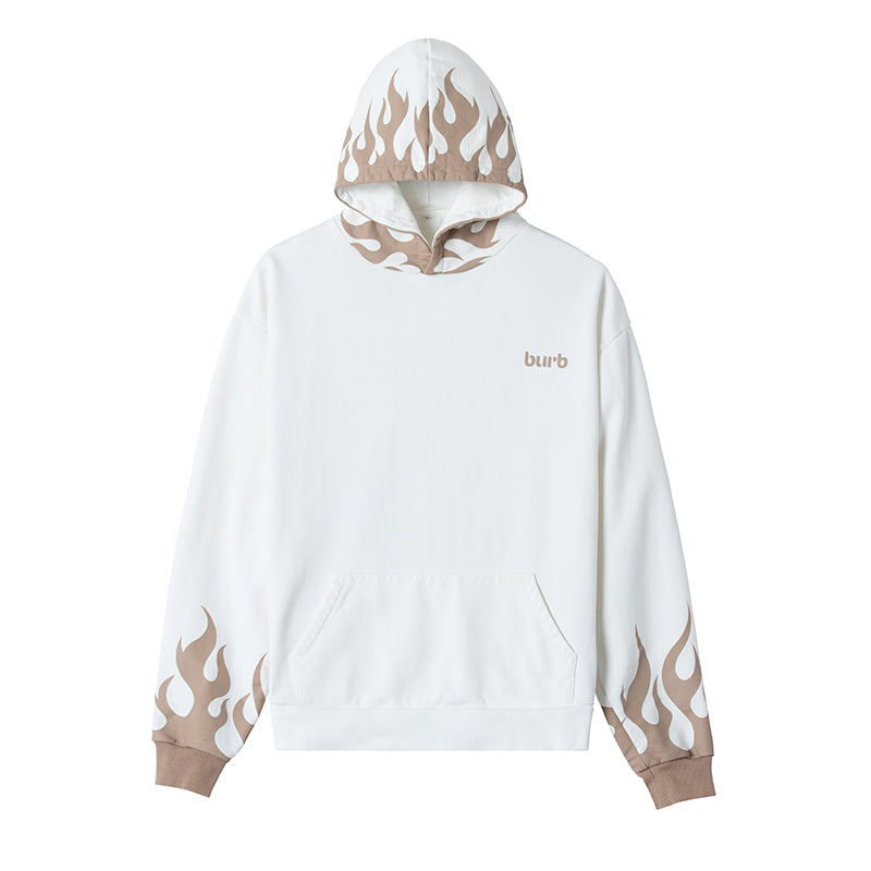 Only Fire Hoodie - White