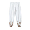 Only Fire Joggers - White