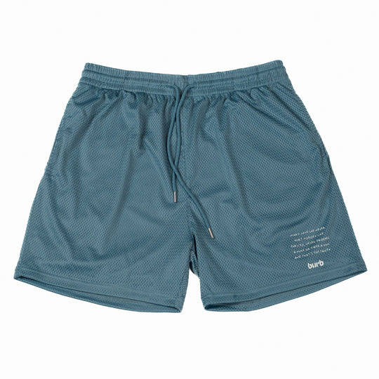 Peace Collection Mesh Shorts - Blue
